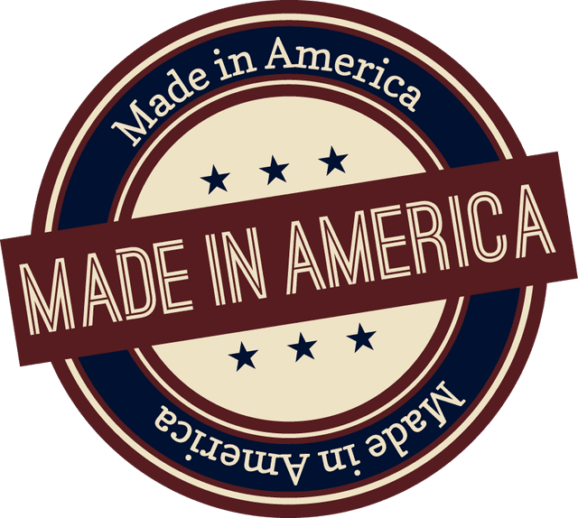 made in america logo - Coventry Log Homes