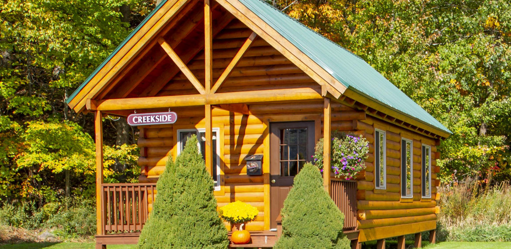 Cabin Creekside Gallery sm1 - Coventry Log Homes