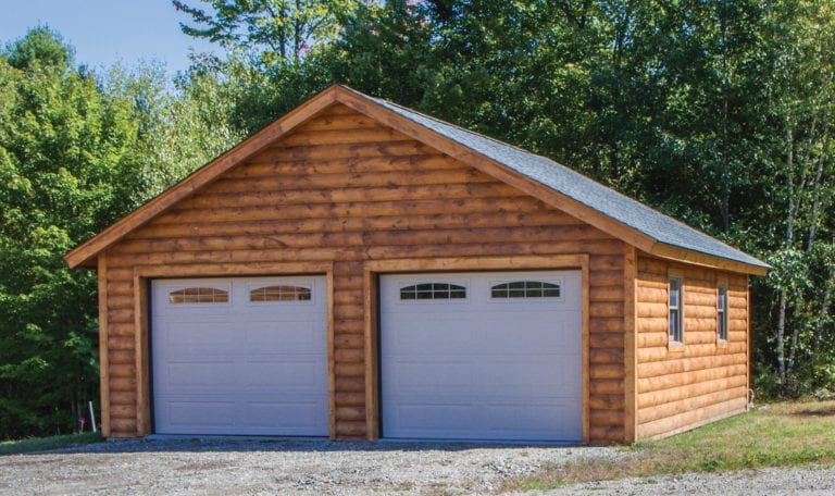 Garages | Coventry Log Homes