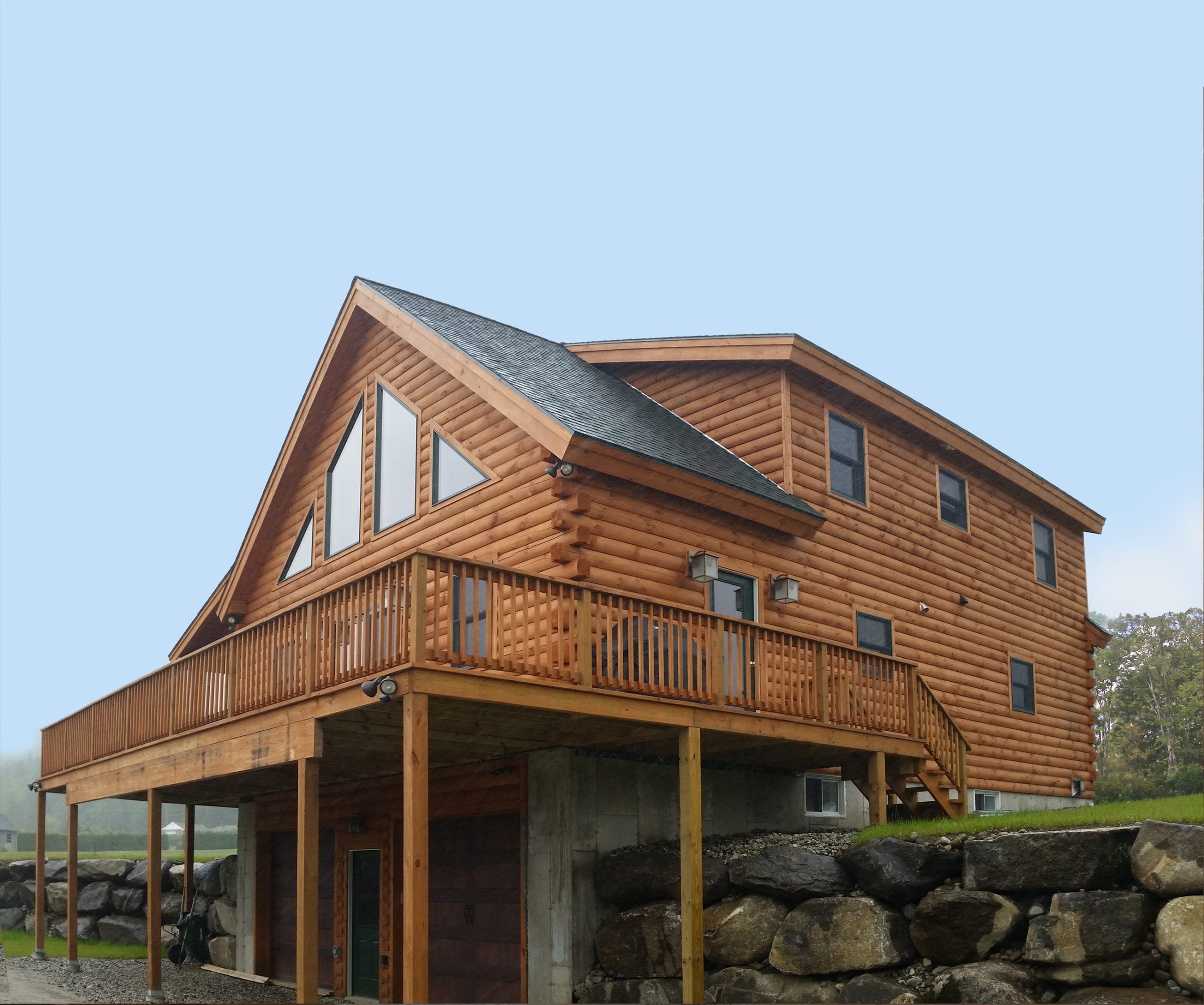 Hillside Coventry Log Homes