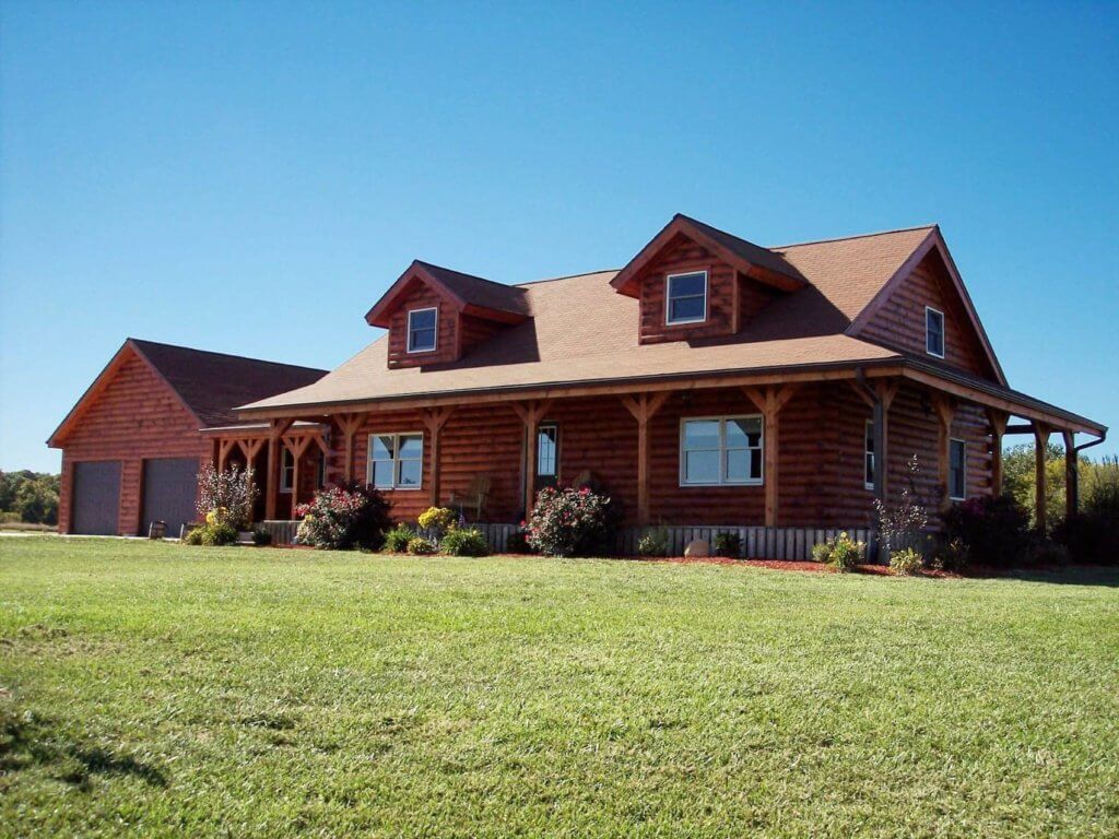 Tradesman Homestead - Coventry Log Homes