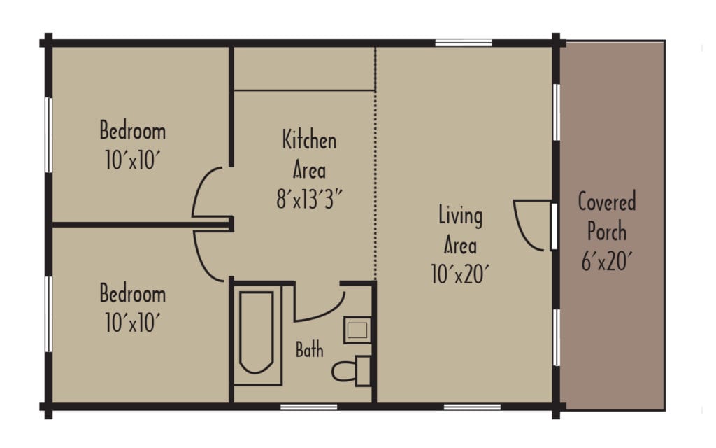 Tradesman Northwood 1stFloorH Tradesman Northwood 1stFloorH - Coventry Log Homes