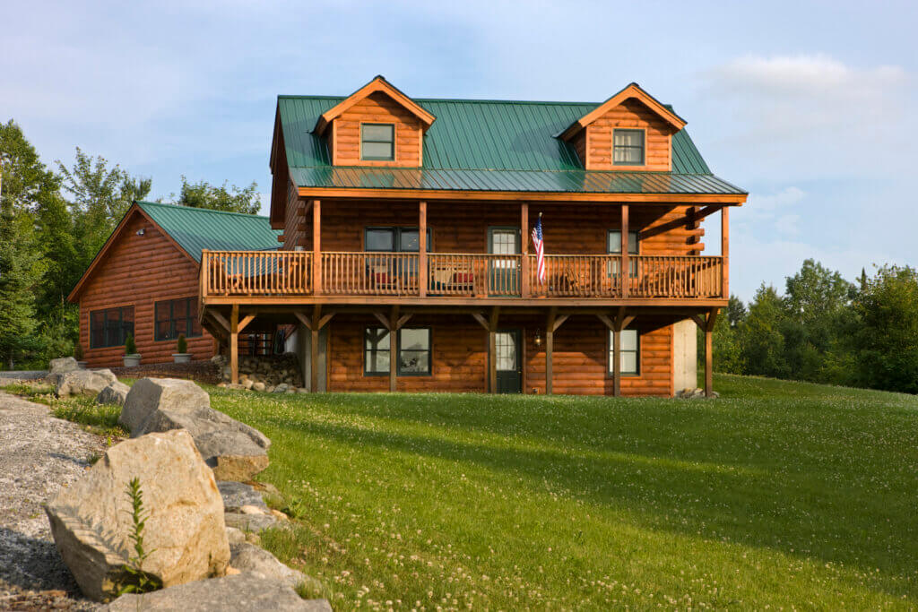 Hillside  Coventry Log Homes