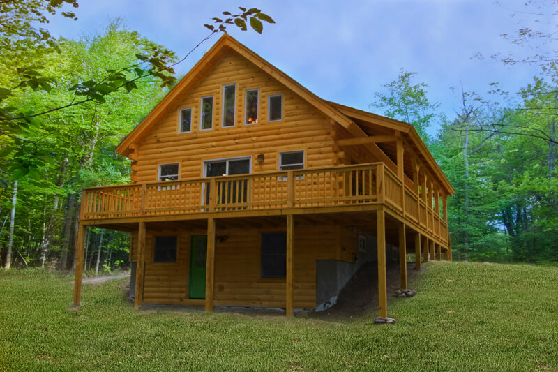 Swiftwater FRONT - Coventry Log Homes