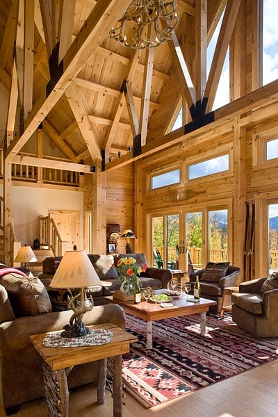 adirondack style ARCD 11210 - Coventry Log Homes