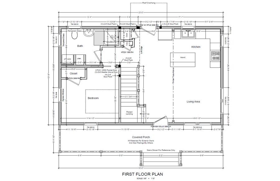 adirondack style Floor 1 - Coventry Log Homes