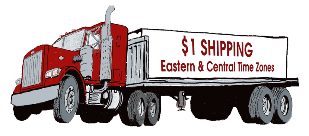 Log Home One Dollar Shipping Eastern & Central Time Zones- Coventry Log Homes