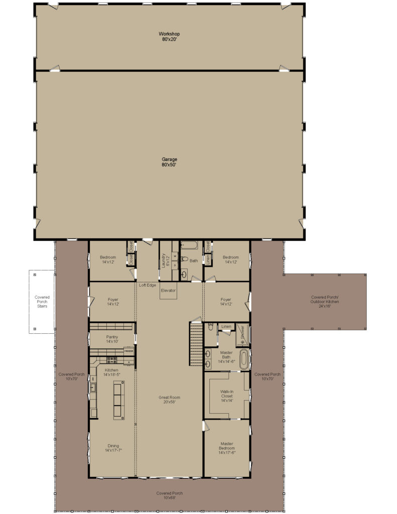 Monroe House First Floor Brochure PDF Monroe House First Floor Brochure PDF - Coventry Log Homes